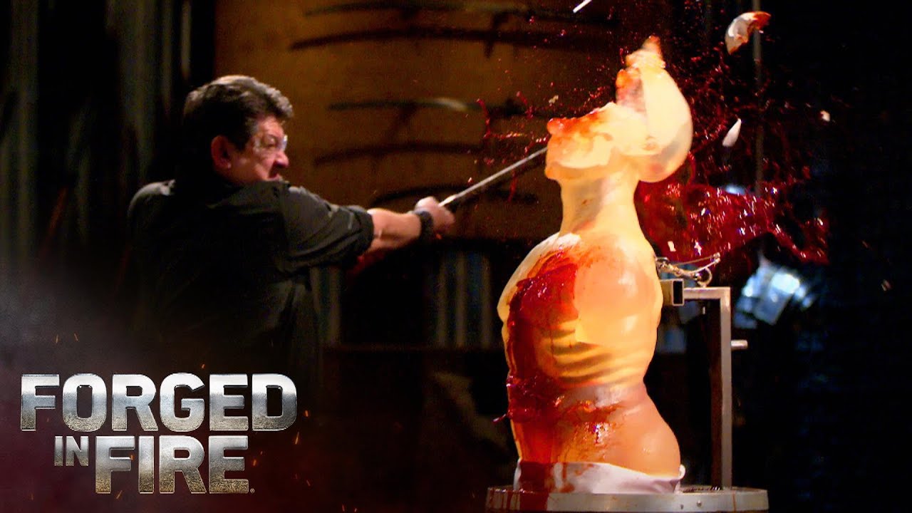 THE GLADIATOR'S DOLABRA CHOPS UP THE FINAL ROUND (Season 9) | Forged in Fire