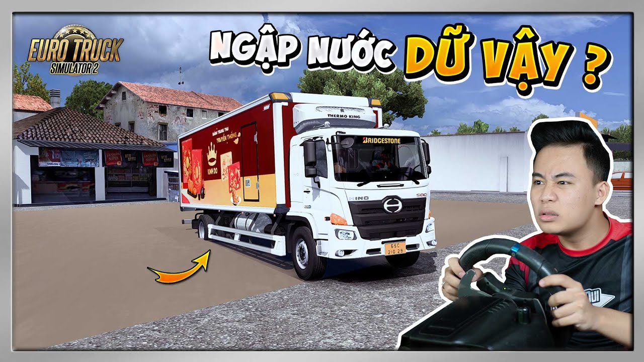 Giao Bánh TRUNG THU Kinh Đô Bằng Xe Tải Thùng HINO 500 
