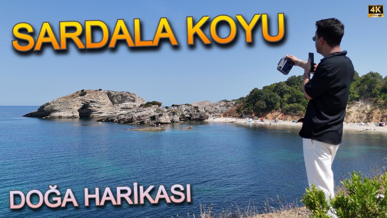 DOĞA HARİKASI SARDALA KOYU TANITIMI | DRONE ÇEKİMİ GÖSTERİMİ 4K