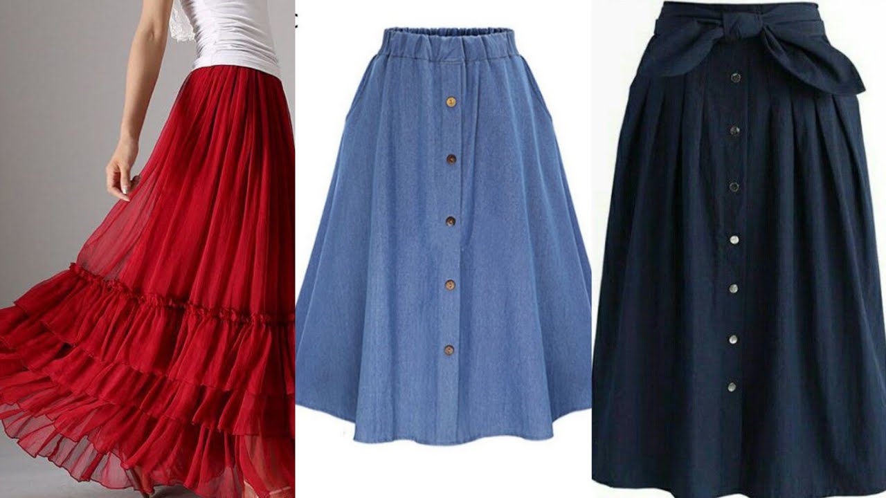 Top 50 Beautiful Skirt Design 2023|Skirt With Tops|#skirt#2023