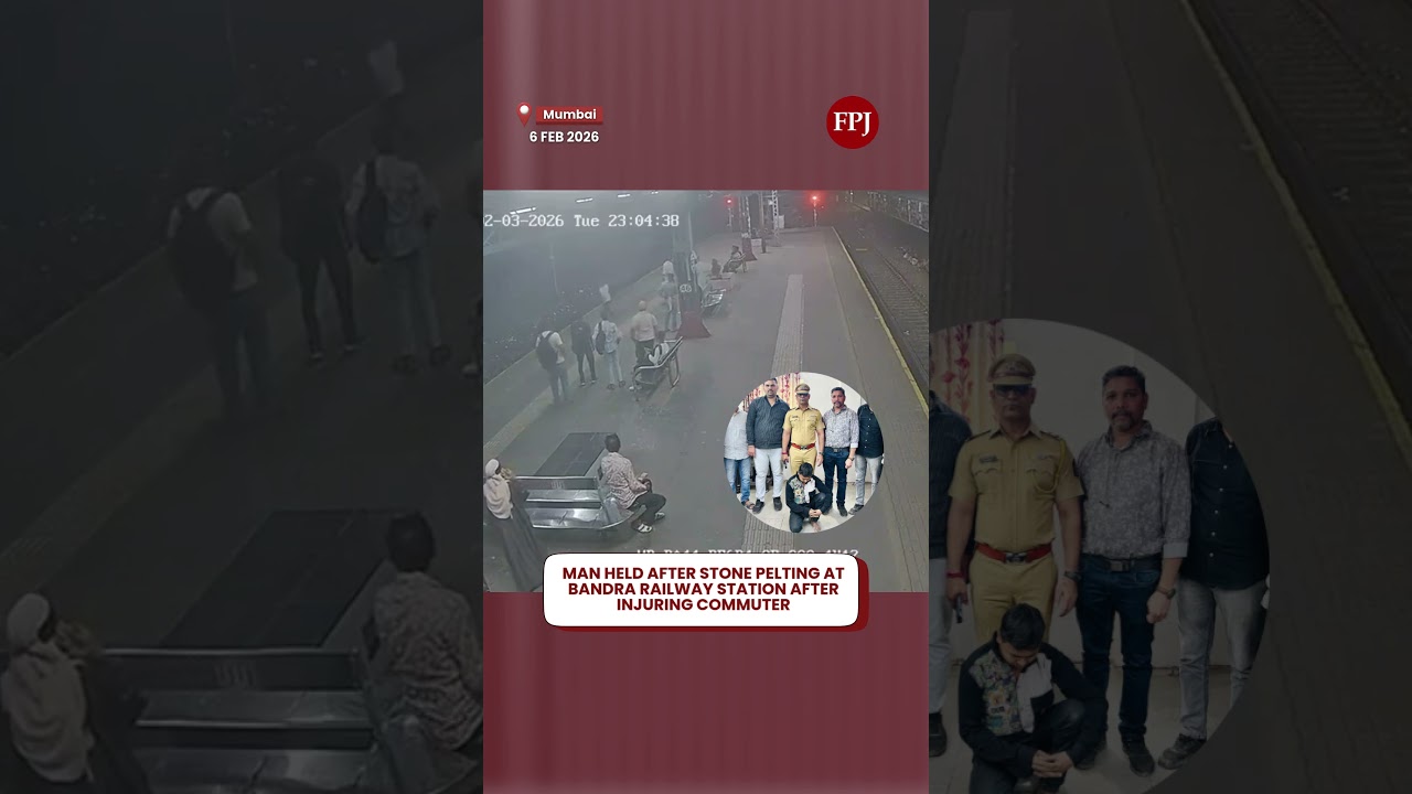 Man Held After Stone Pelting At Mumbai's Bandra Railway Station After Injuring Commuter