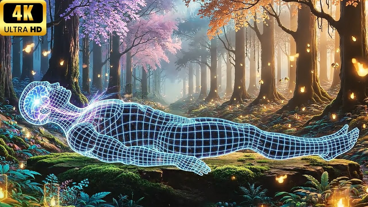 432Hz + 528Hz + 741Hz | Enter a Healing Sleep Trance: Stress Release, Total Energy Recharge