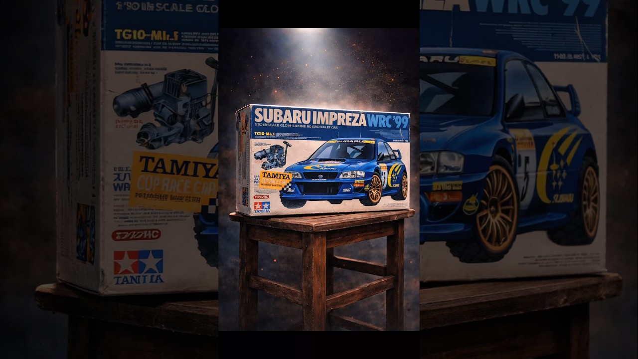 My first unboxing!!!📦 A true legend from the past...🏁 #rc #vintage #automobile