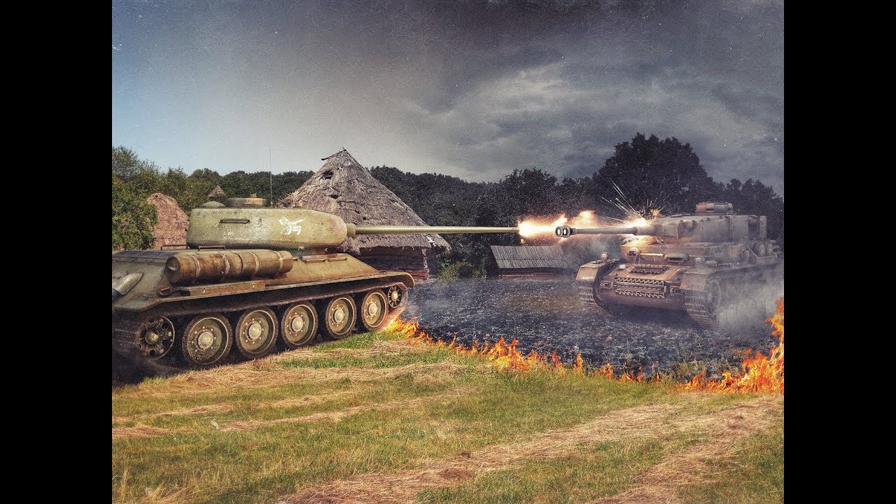 Смертельный танковый бой Men Of War.Assault Squad