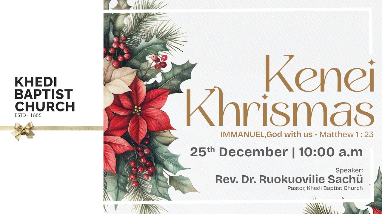 Khrismas - Live at Khedi Baptist Church - 25/12/2025
