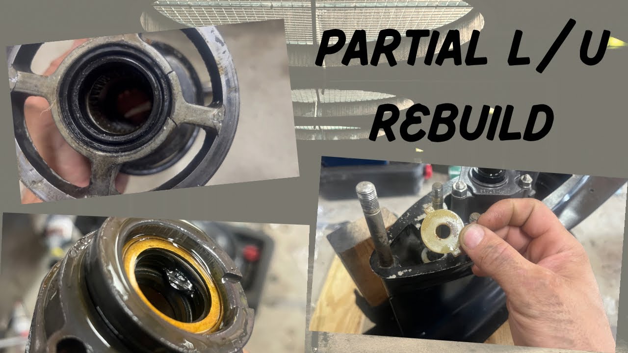 Lower Unit Rebuild Merc 650 Outboard 65hp #scorpiusfishing #stellarabyss