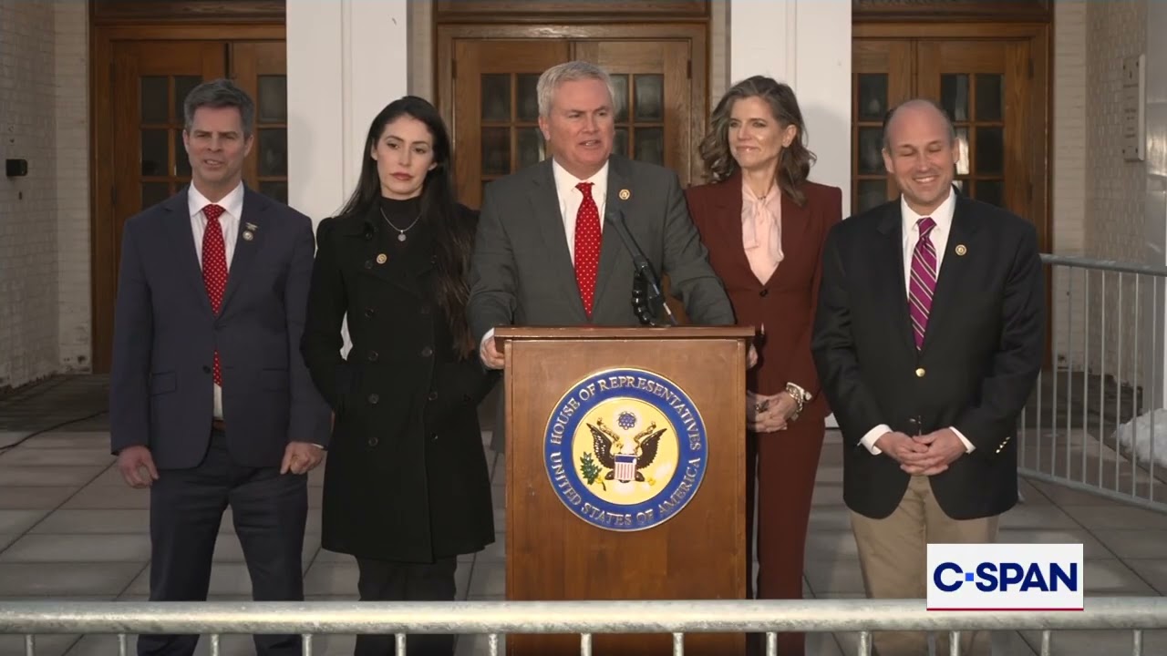 Republican Oversight Cmte Members Speak to Media After Bill Clinton's Deposition