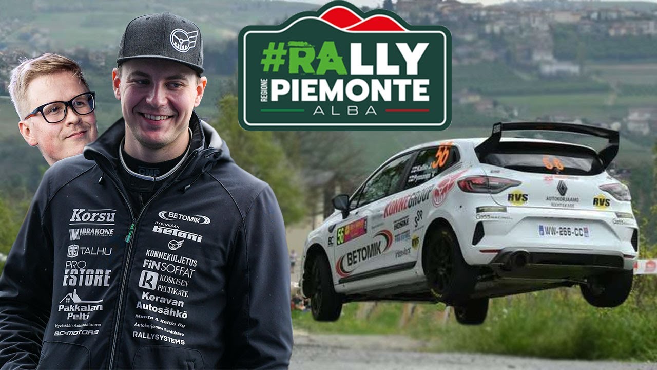 Debyytistä voitto! | Rally Regione Piemonte 2025 RalliVlog | Jesse Kallio - Ville Pynnönen