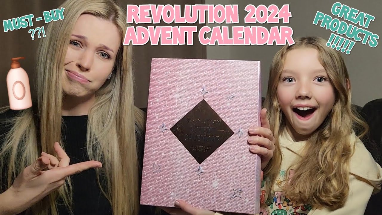 Revolution 2024 Beauty Advent Calendar Unboxing Christmas Gift Idea Trending Viral TikTok Nivea