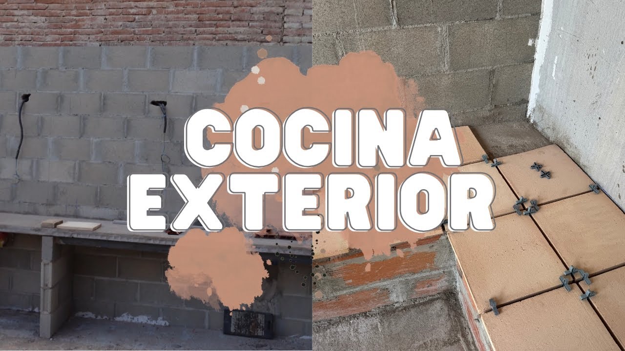 Hacemos la COCINA EXTERIOR | QUEDARÁ DIVINA🤩🤩🤩| REFORMANDO CAN KEISA 37