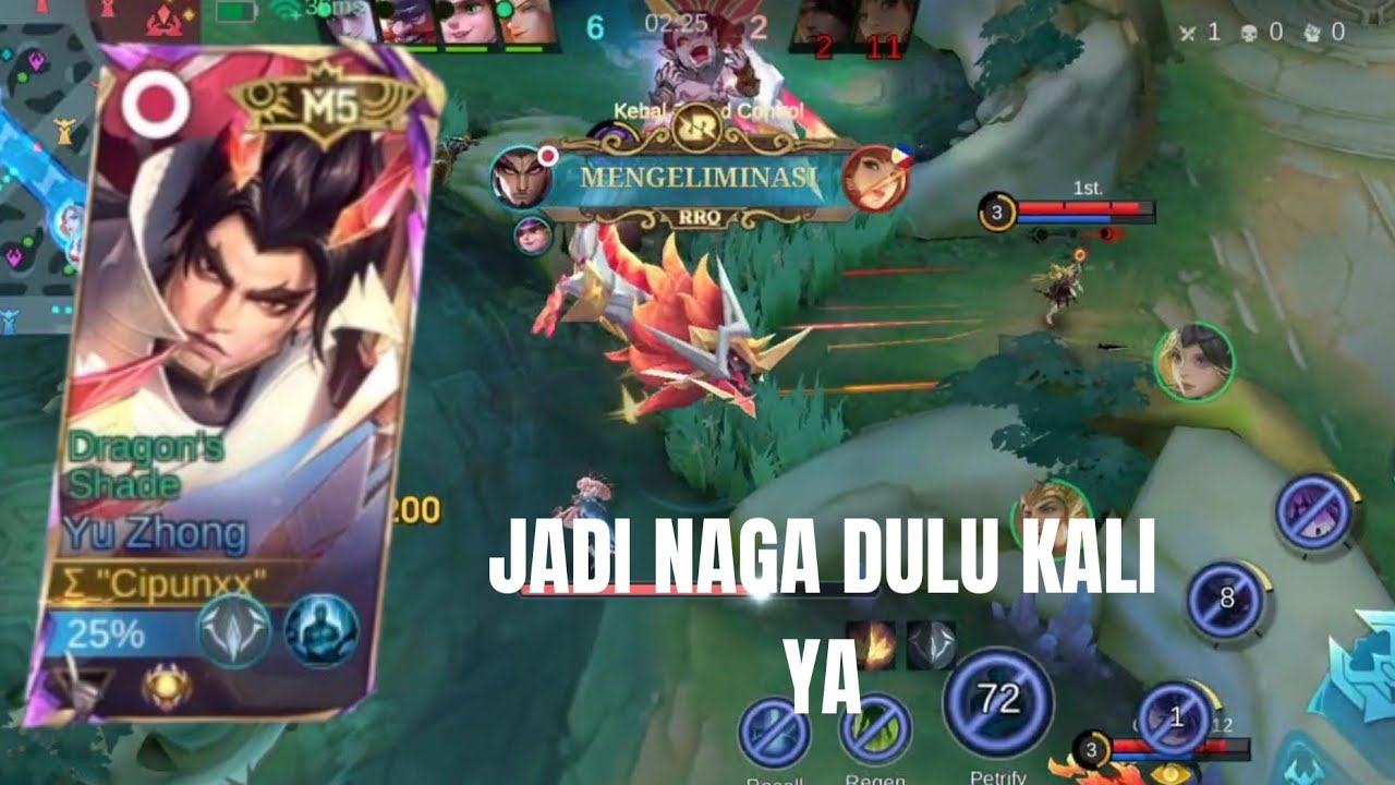 MAIN YUZHONG DULU KALI YA!!APA INI ALASAN YUZHONG SERING DI PICK??#mobilelegends #gameplay 