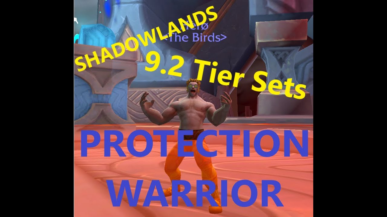 Shadowlands 9.2 Prot Warrior Tier Sets