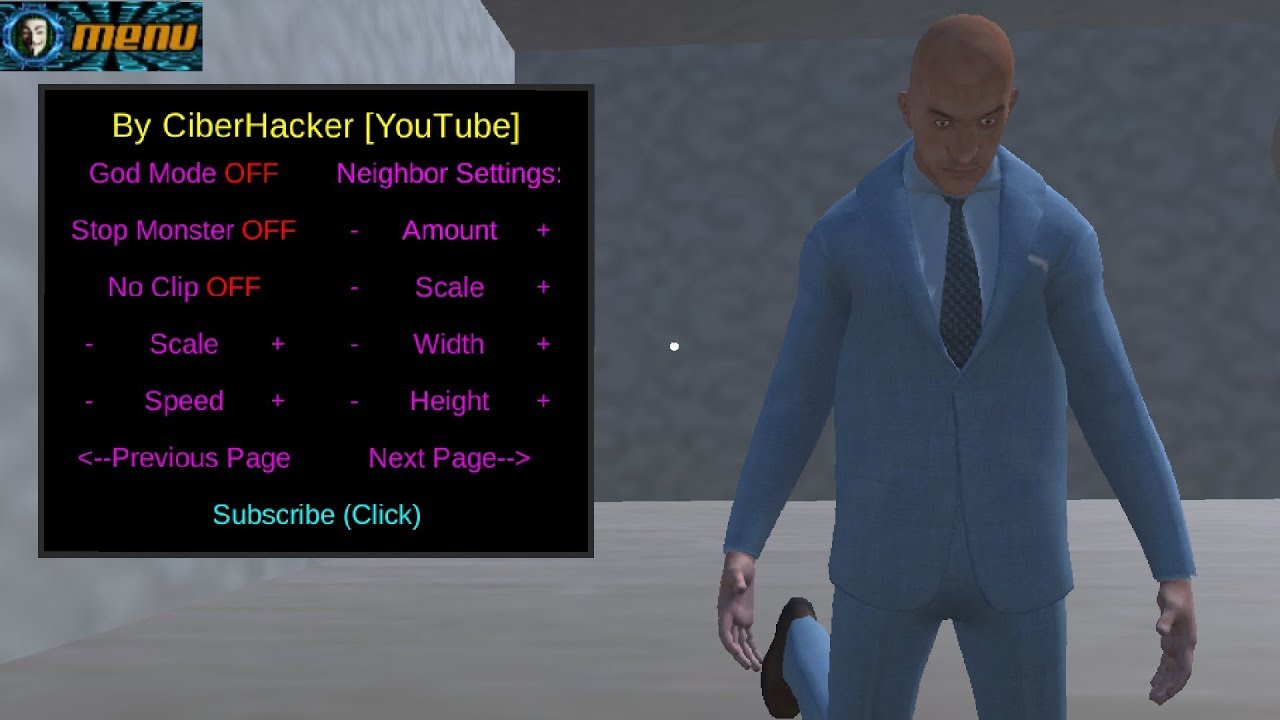 Bad Neighbor - Updated MOD MENU APK