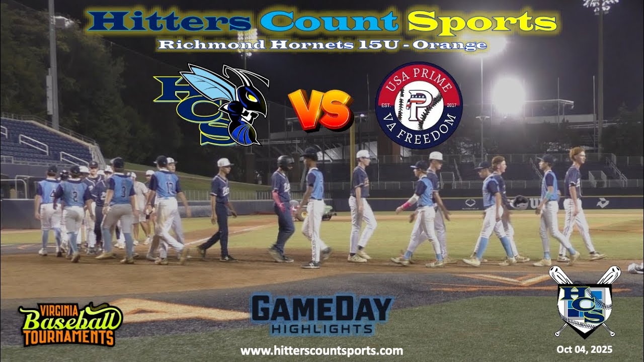 Hitters Count Hornets 15U🍊 vs USA Prime-VA Freedom 15U - FULL - 04 Oct 2025