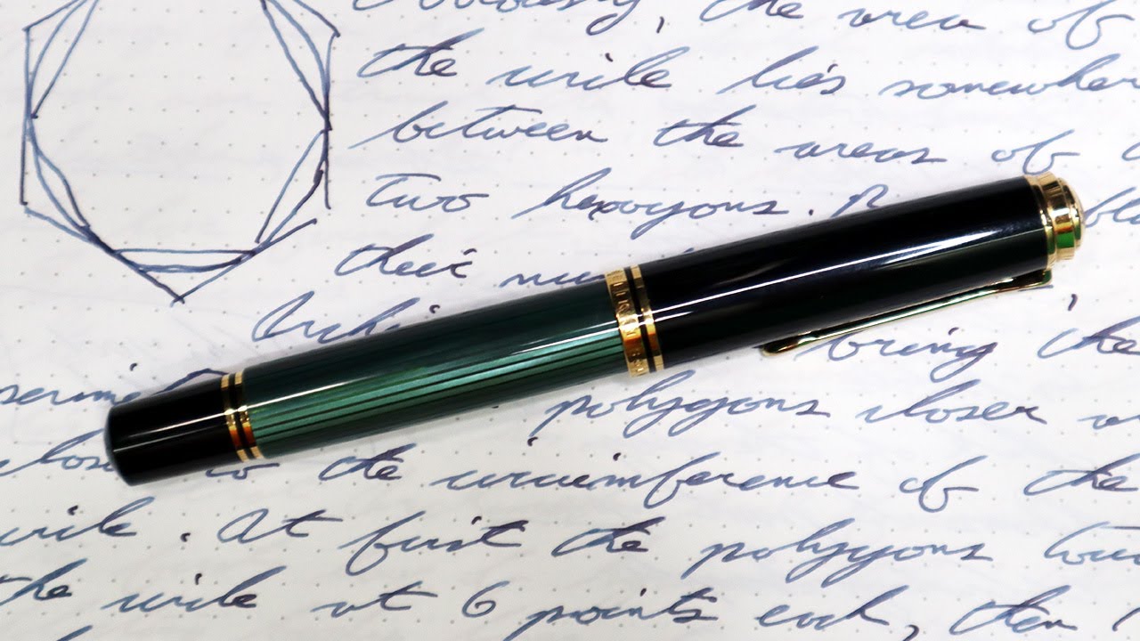 Pelikan M1000 Fountain Pen Ink #fountainpenink #fountainpens