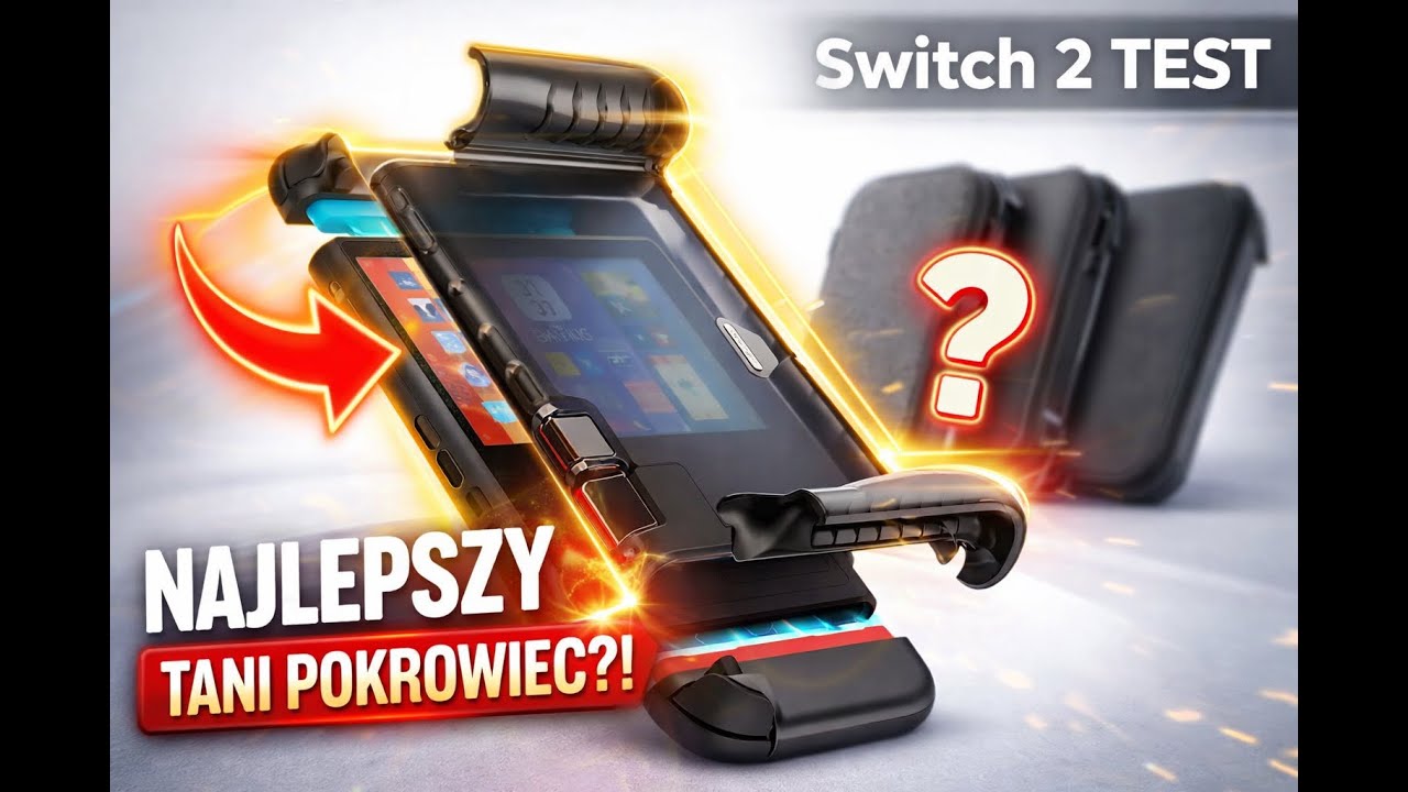 NAJLEPSZY tani pokrowiec na Nintendo Switch 2 z AliExpress