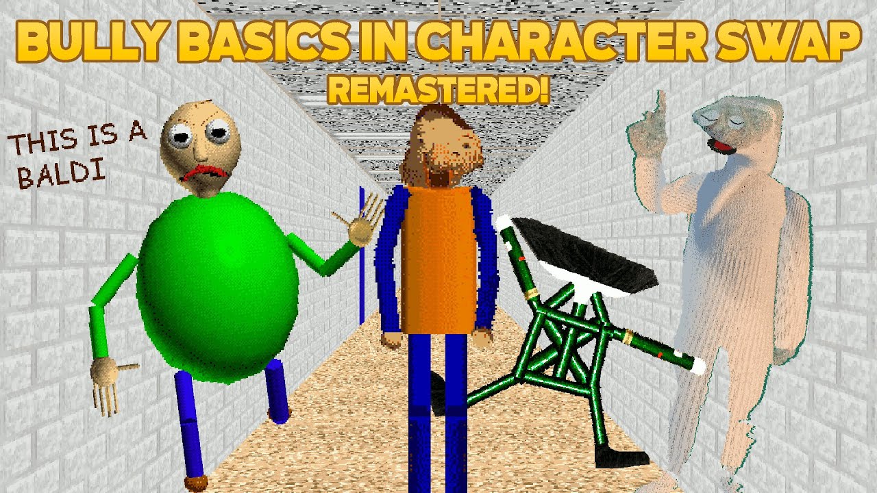 Crafter is Annoying 😡| Bully Basics In Character Swap [Baldi's Basics Mod]