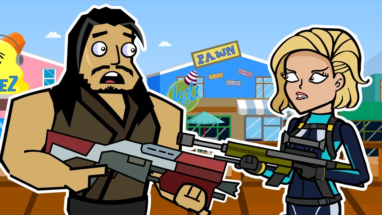 Surf Rider & Sweaty Sands | Fortnite Animation (The Squad)