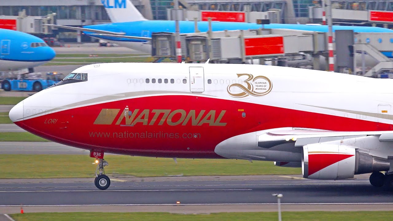 [4K] 16 INSANE Boeing 747 TAKEOFFS AND LANDINGS at Schiphol Airport Amsterdam 🇳🇱✈️