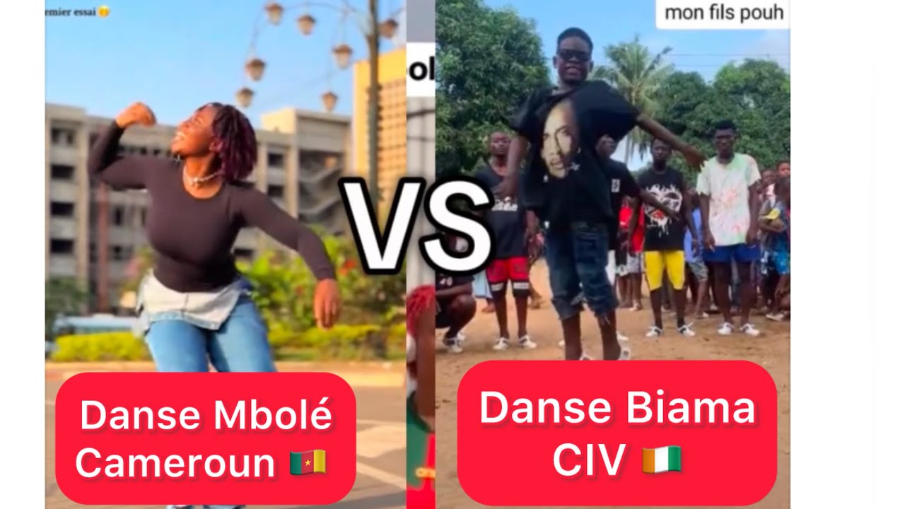 Danse Mbolé du Cameroun VS Danse Biama CiV