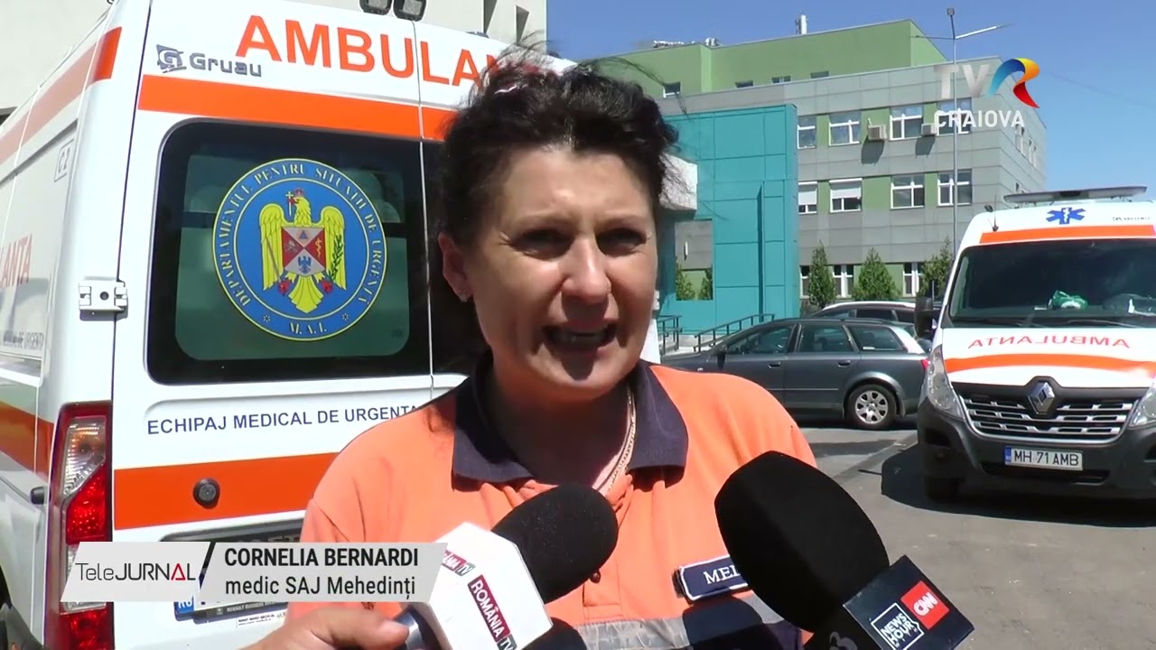 ACCIDENT CU DOUĂ VICTIME LA SPITAL