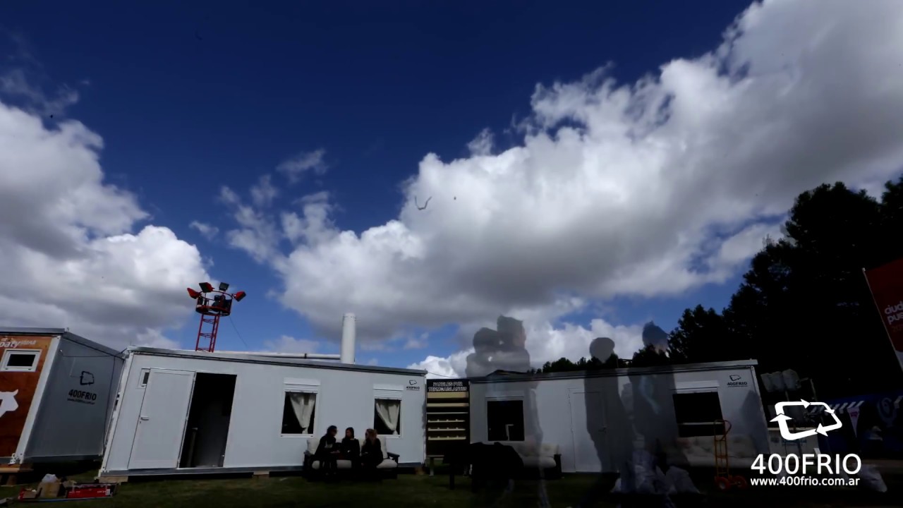 M&oacute;dulos habitables sustentables - Stand FISA 2017 - Paneles Termoaislantes