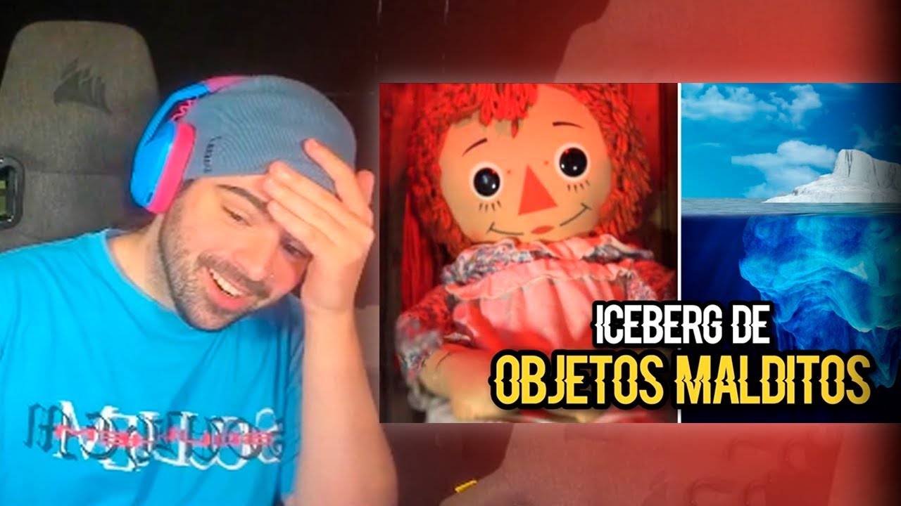 BANANIROU REACCIONA A ICEBERG DE OBJETOS MALDITOS(HISTORIAS DE BUHO)