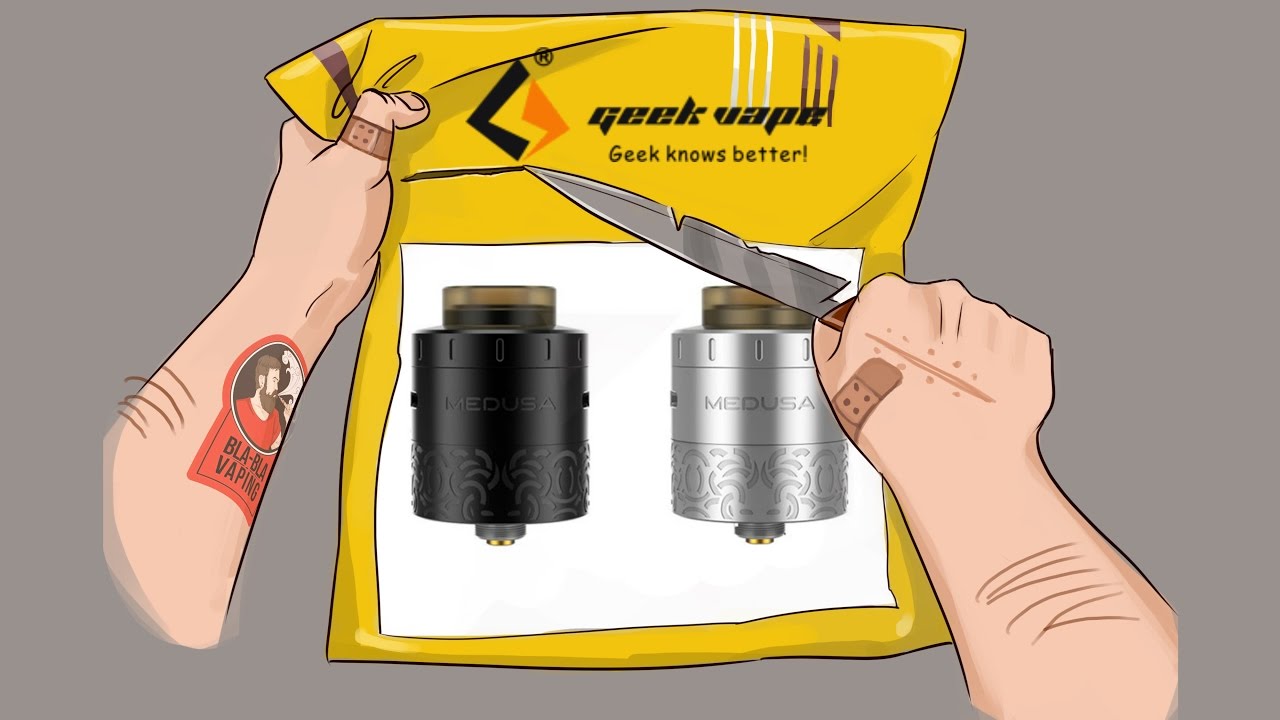 Первый взгляд GeekVape Medusa RDTA