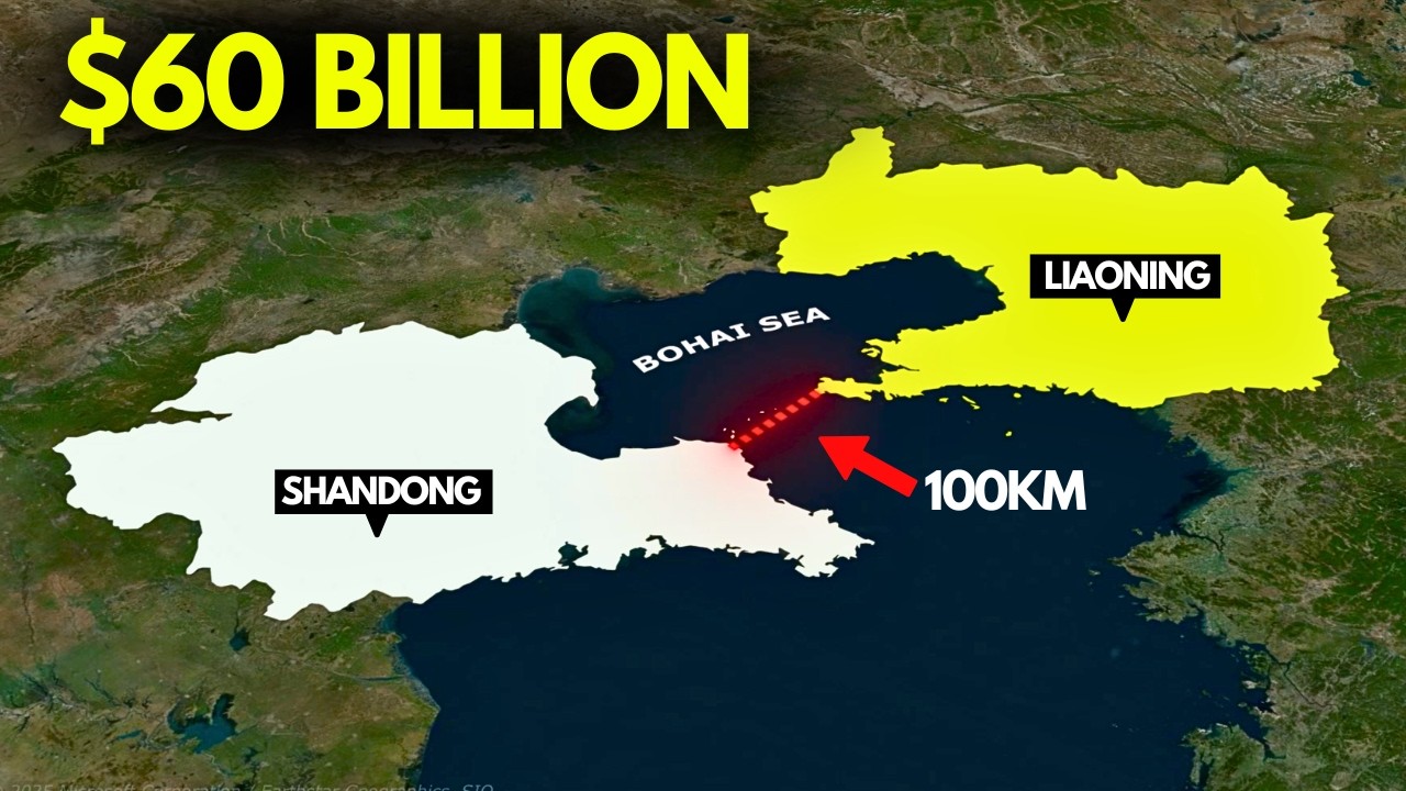 This NEW Underwater Tunnel Could RESHAPE All Of Northern China!