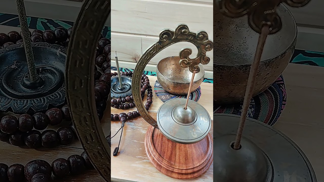 Tibetan Bowls and Tingsha Chimes | Sound Healing Instruments #soundhealing #meditation ~