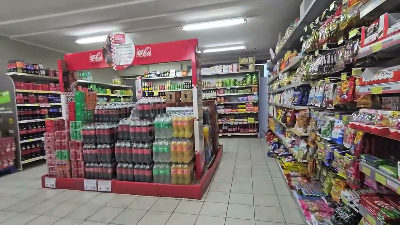 COOP Supermarket Mussomeli Sicily | Grocery Shopping