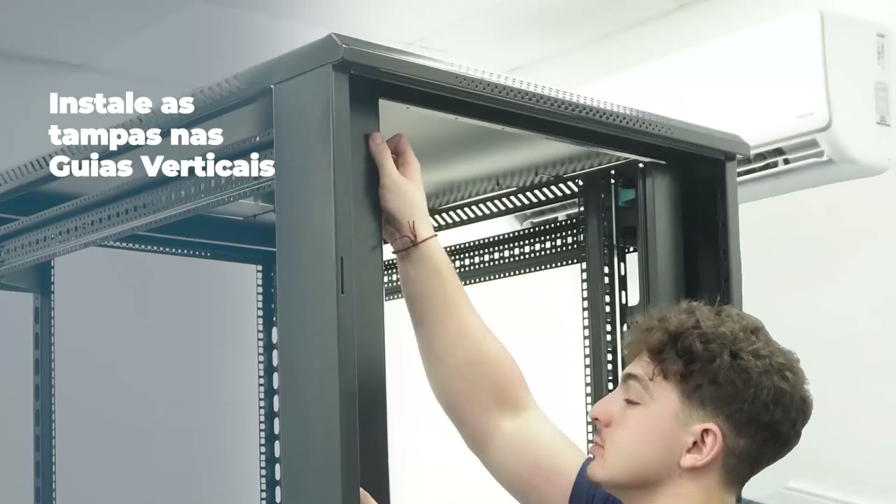 Tutorial Completo: Como Montar o Rack Servidor 800mm da DNET