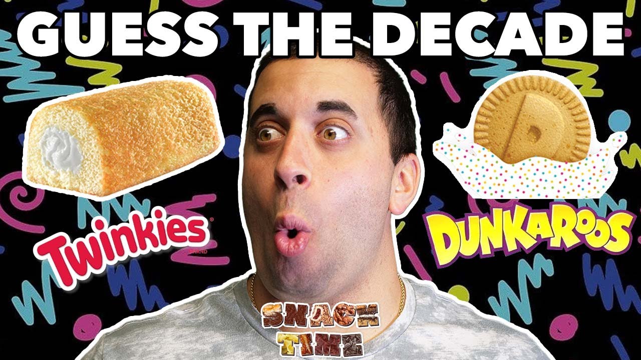 Guess the Decade These Snacks Were MOST Popular! | Snack Time with Big Nick