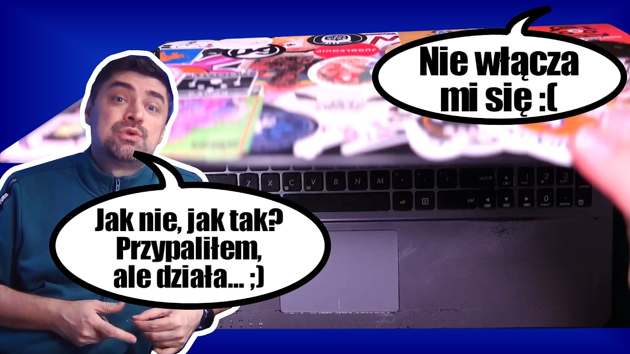 Naprawa poszła nie po mojej myśli, ale klient nie zauważy... :) | Laptop ACER nie chce się włączyć!