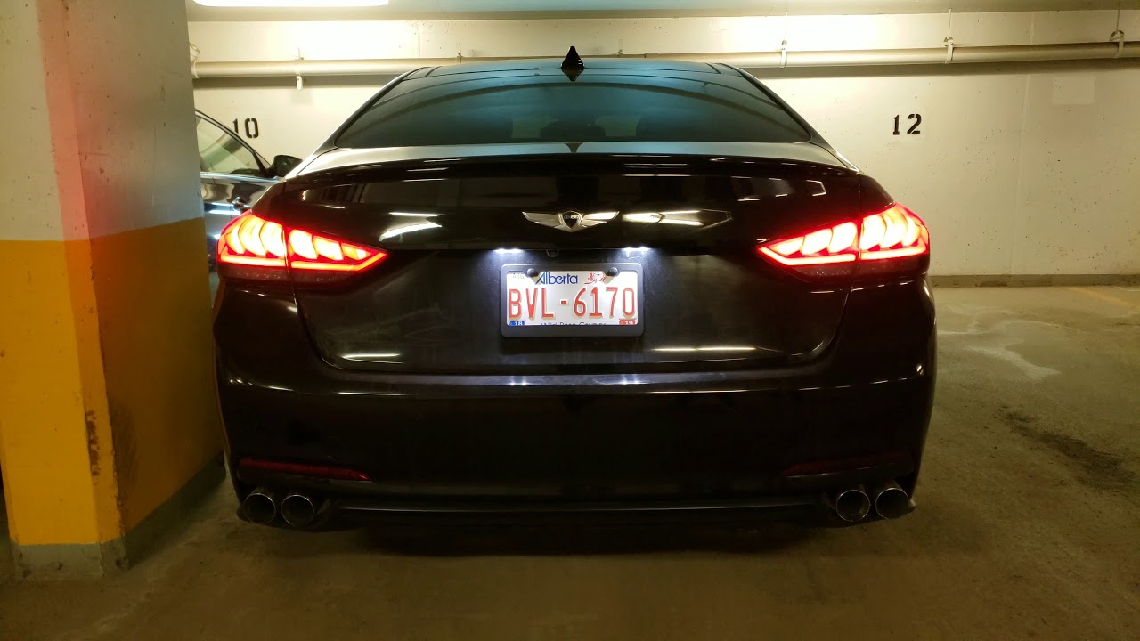 2015/16 Hyundai Genesis sedan 3.8l v6 exhaust