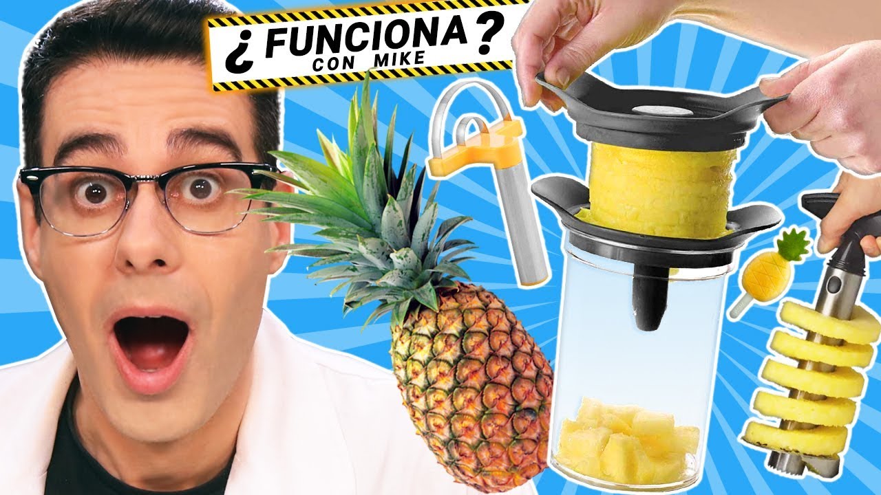 Probando 7 INVENTOS GENIALES para PIÑAS ¿Funciona con Mike?