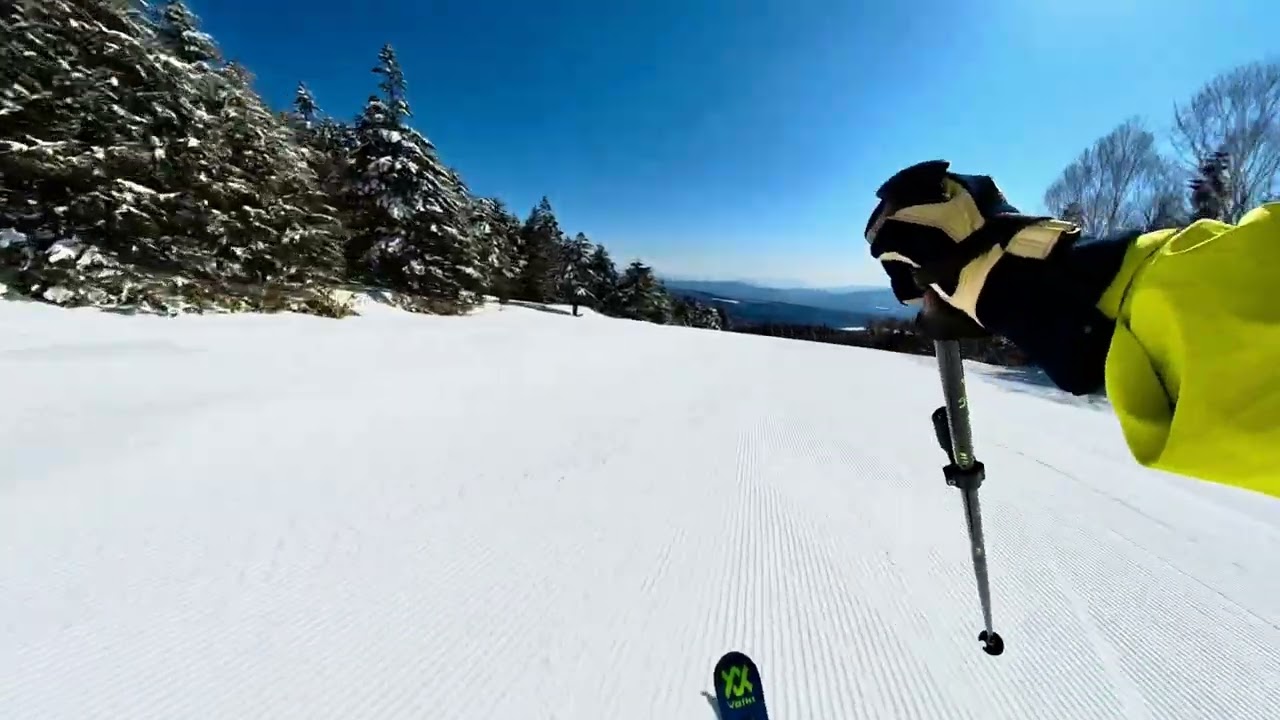 POV Skiing パルコール嬬恋スキーリゾート