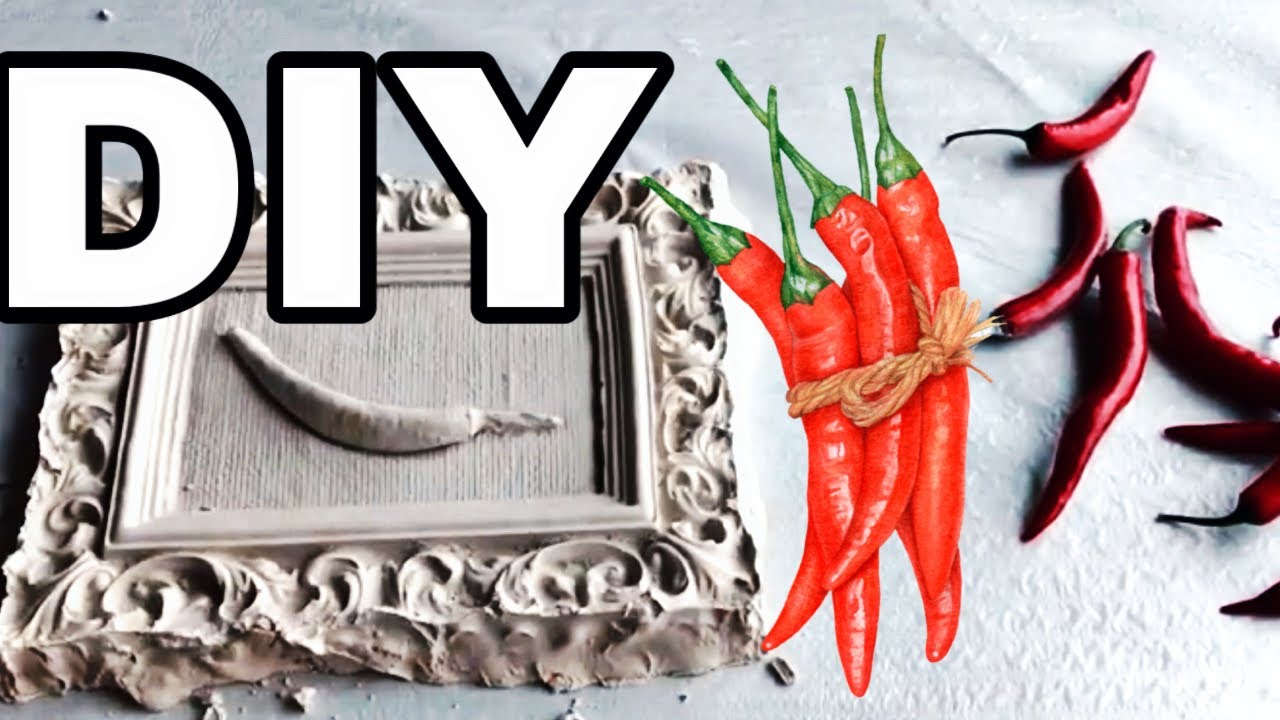 Red Chili Pepper DIY by KLEVER  / Home decor Ideas / DIY and Craft Hacks