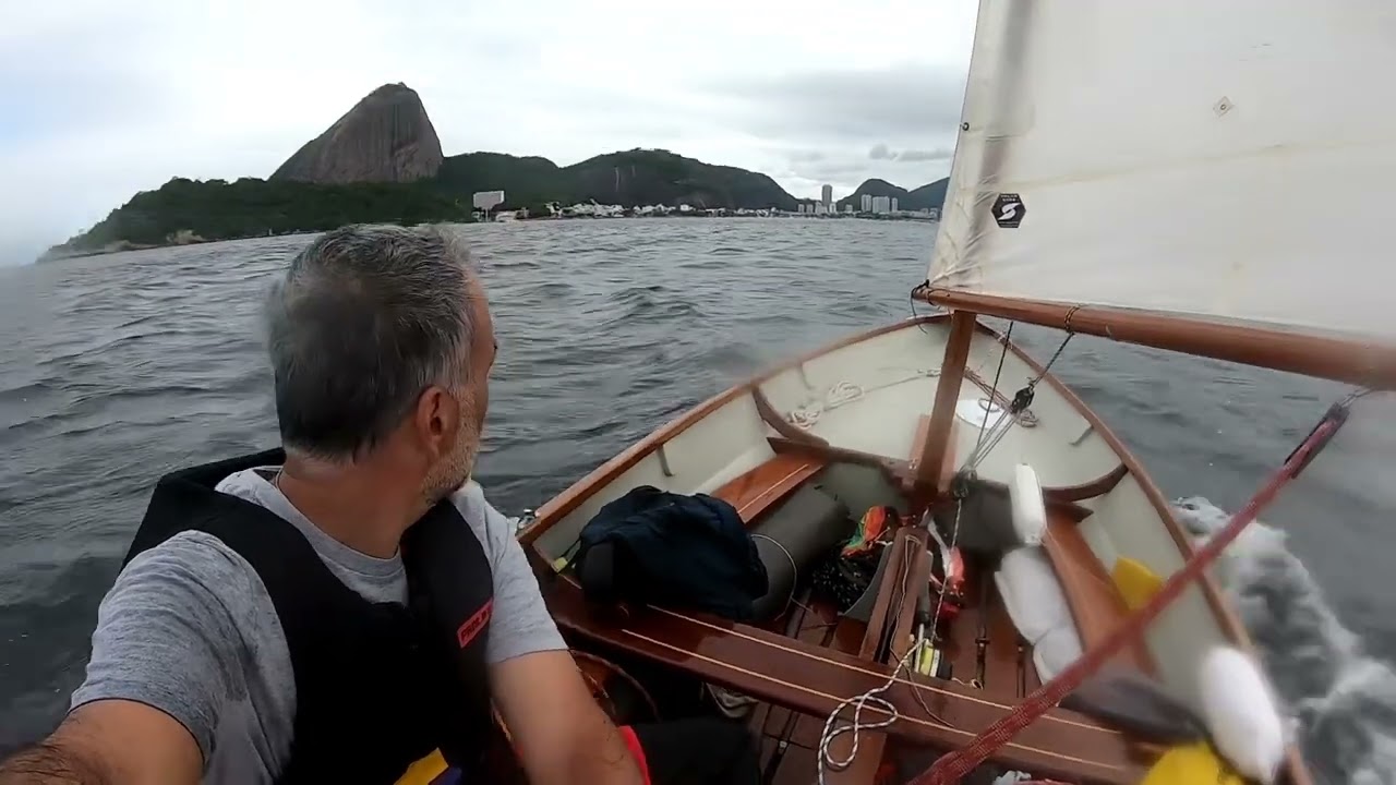 solo sailing my iain oughtred wooden dinghy