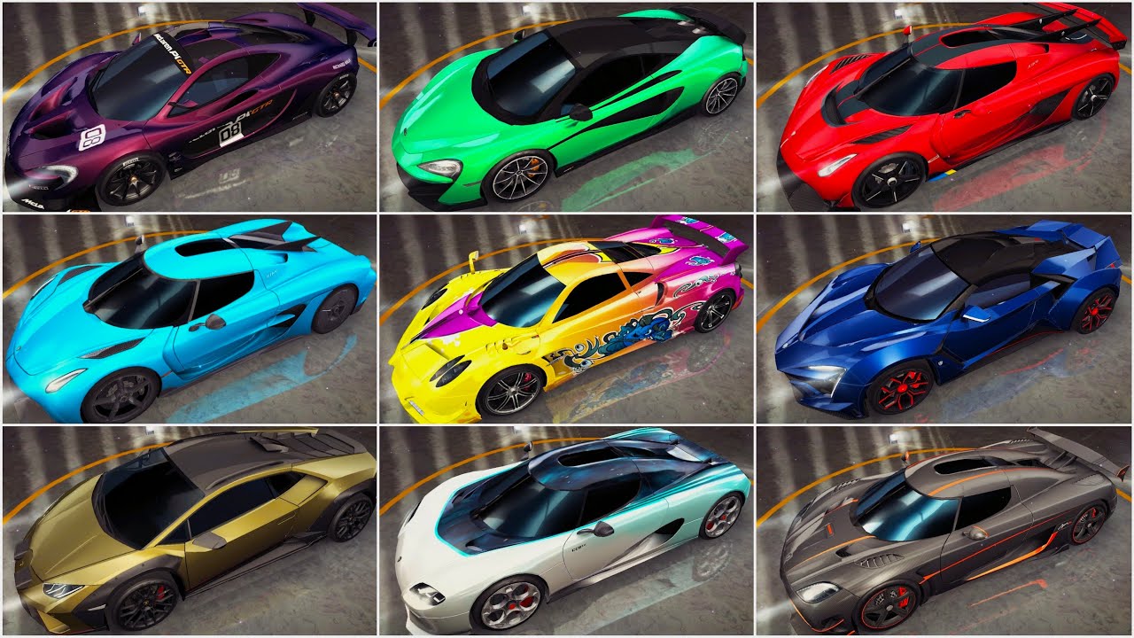 Asphalt 8, Top 9 BEST ENGINE SOUND Cars, Multiplayer & Nov & Dec GIFT LINKS, CLAIM YOURS NOW!