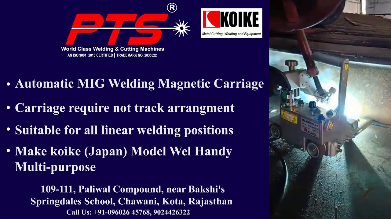 Automatic MIG Welding Carriage