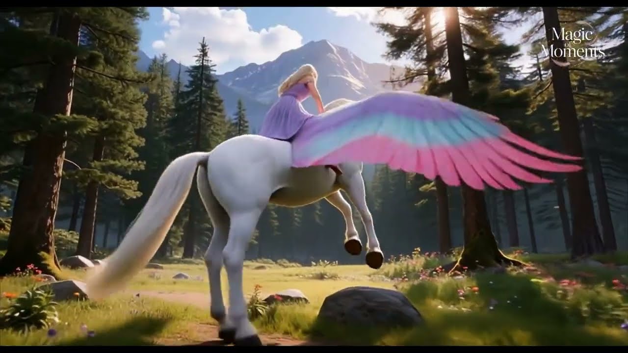 The Day the Angel Fell, the Unicorn Chose Him  #Fantasy #Unicorn #Angel #Music #Cinematic #Magical