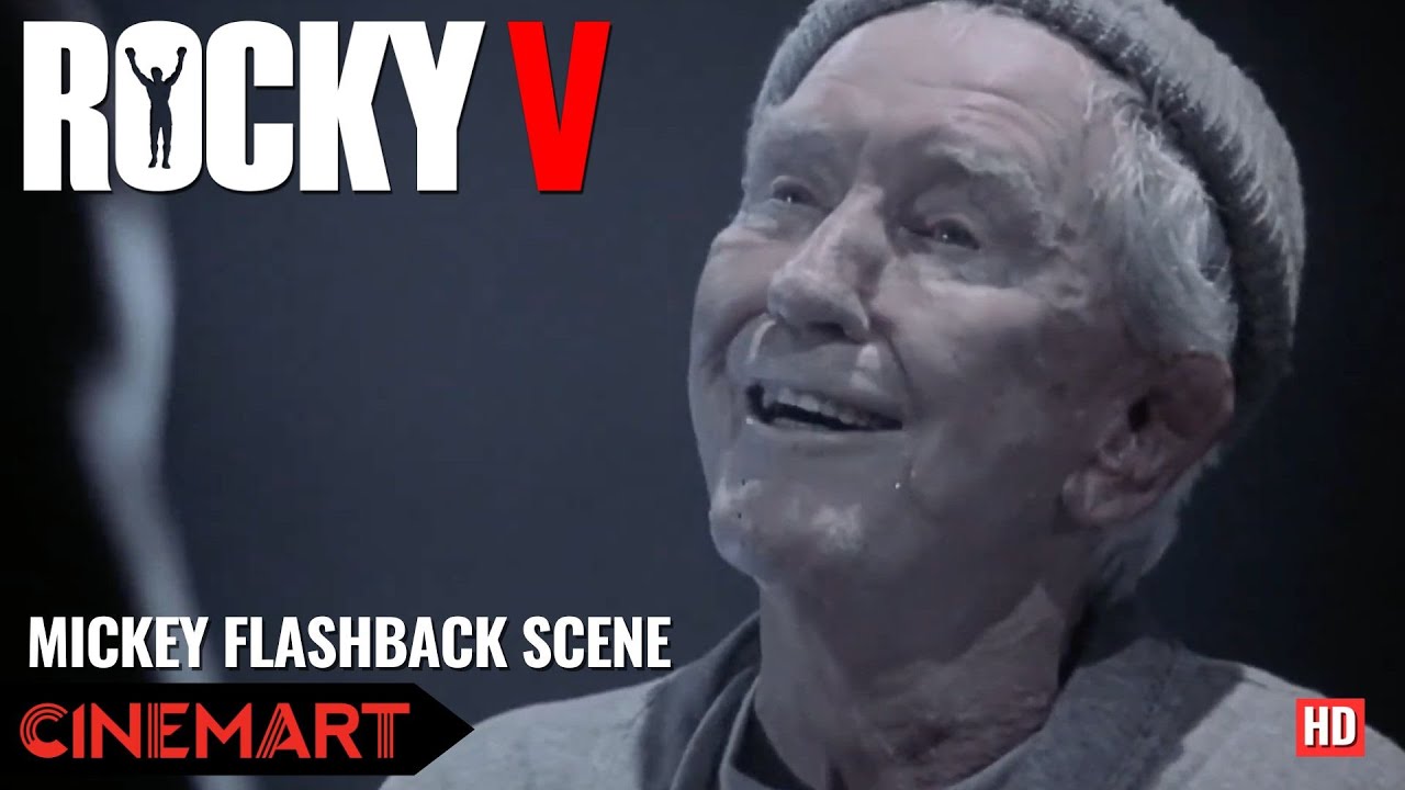 ROCKY V (1990) | Mickey flashback scene HD