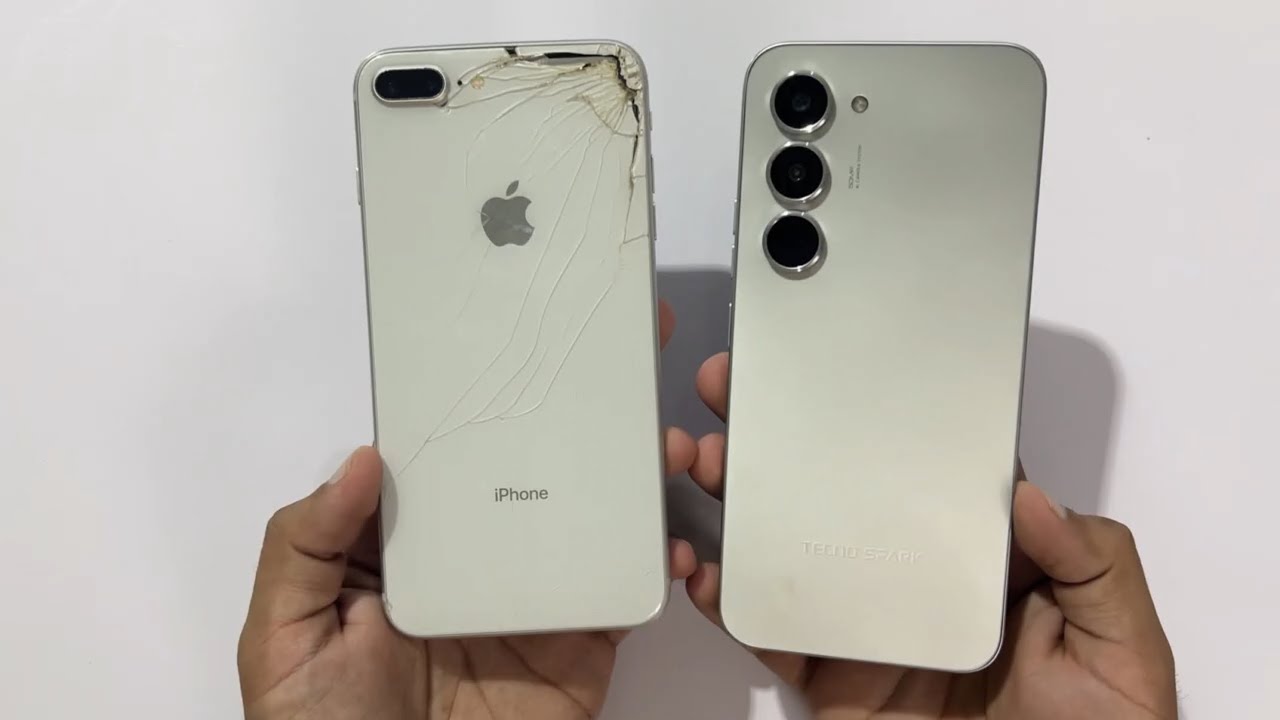 iPhone 8 Plus vs Tecno Spark 40 PRO - SPEED Test!!