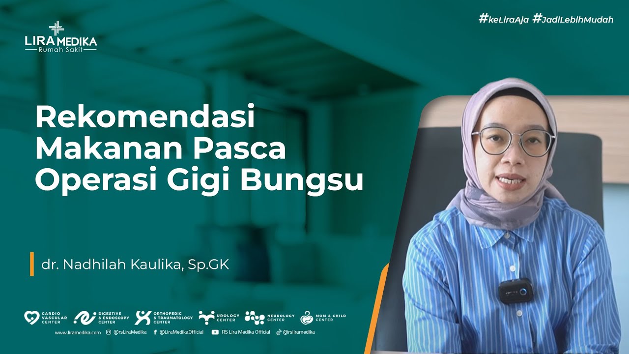 Rekomendasi Makanan Pasca Operasi Gigi Bungsu