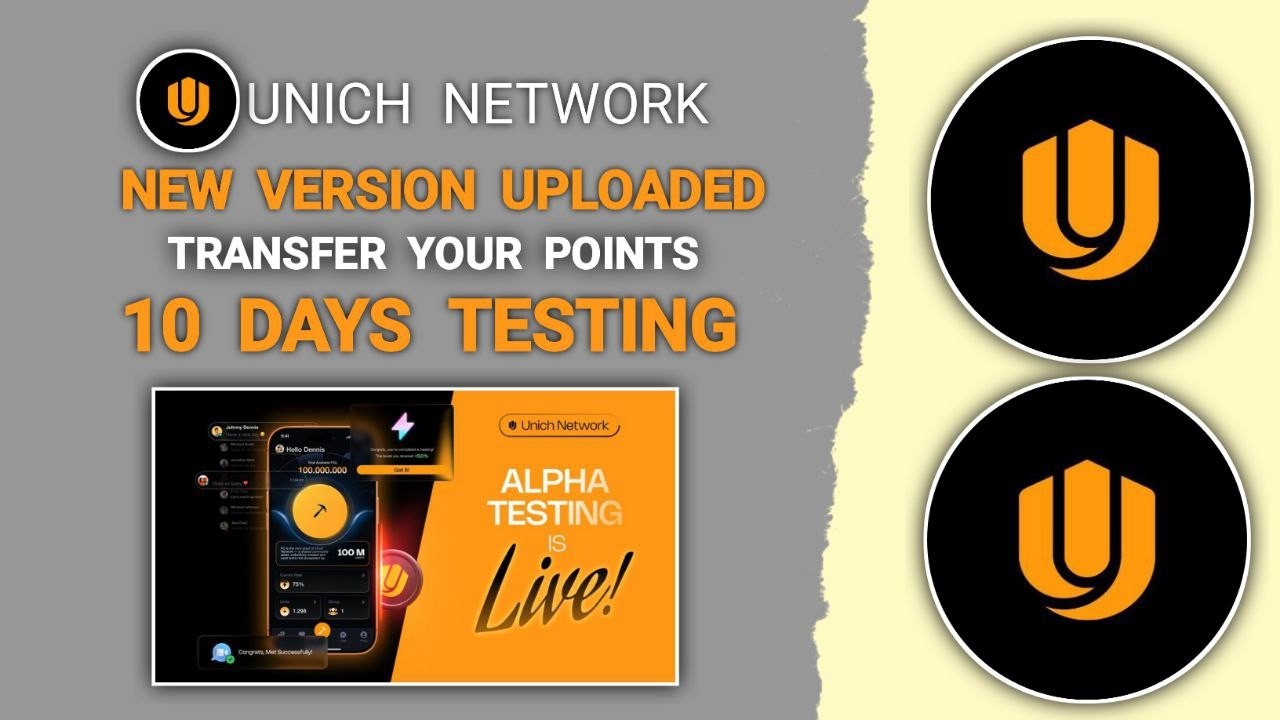 UNICH New Version Available | Alpha Testing Starts | Convert Points to FC Tokens #unich