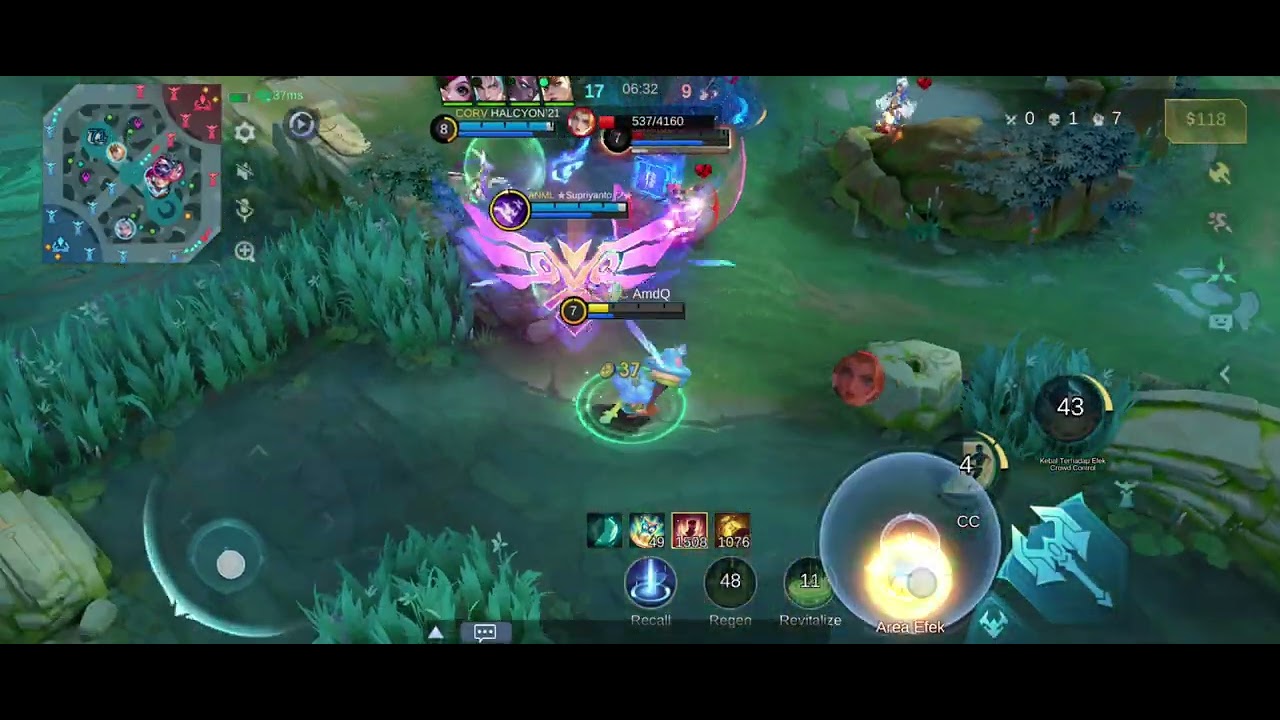 Gameplay Top Global Digi!!! #mpltricks #mplindo #mobilelegends #mlbb #digi #roamer #support 
