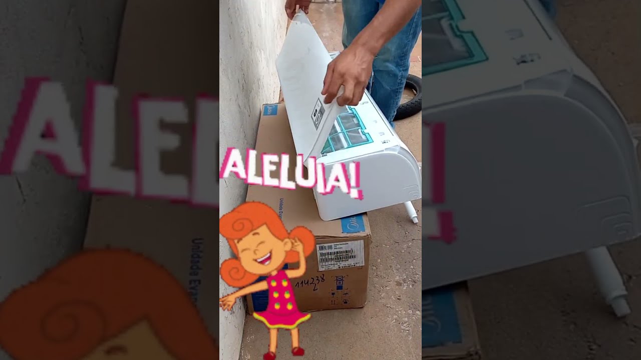 MEU PRESENTE CHEGOU!! DEPOIS DE TRÊS MESES 😁 #arcondicionadoinverter