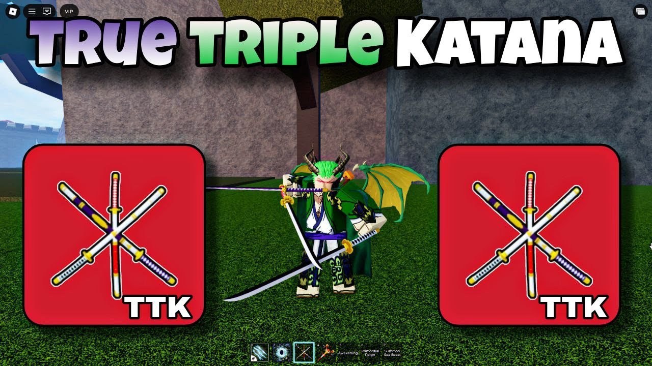 របៀបយកដាវTrue Triple Katanaឬក៏TTKនៅក្នុងBloxfruit |Roblox Bloxfruit