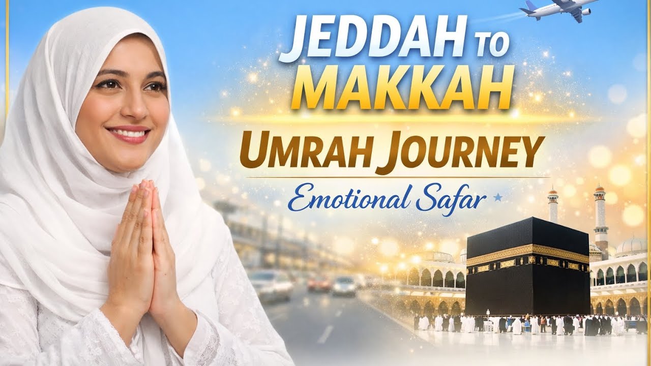  🤍🕋 Alhamdulillah! Jeddah Se Makkah Shareef Umrah Ke Liye ✨#umrah#suadiarabiablog #rizwanabegumvlogs